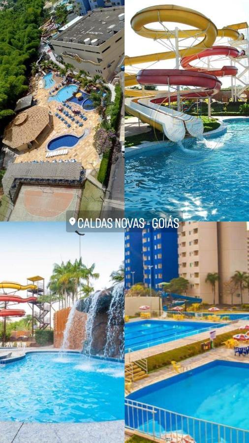 Hotel Golden Dolphin Resort - Flat No Decimo Andar Quarto Com Varanda Caldas Novas Exteriör bild